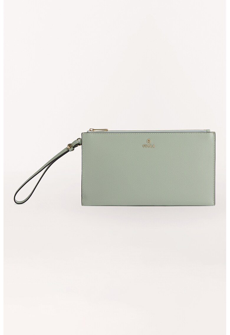 Furla Кожен клъч Camelia с отделяща се каишка за китката за Жени Furla Кожен клъч Camelia с отделяща се каишка за китката за Жени