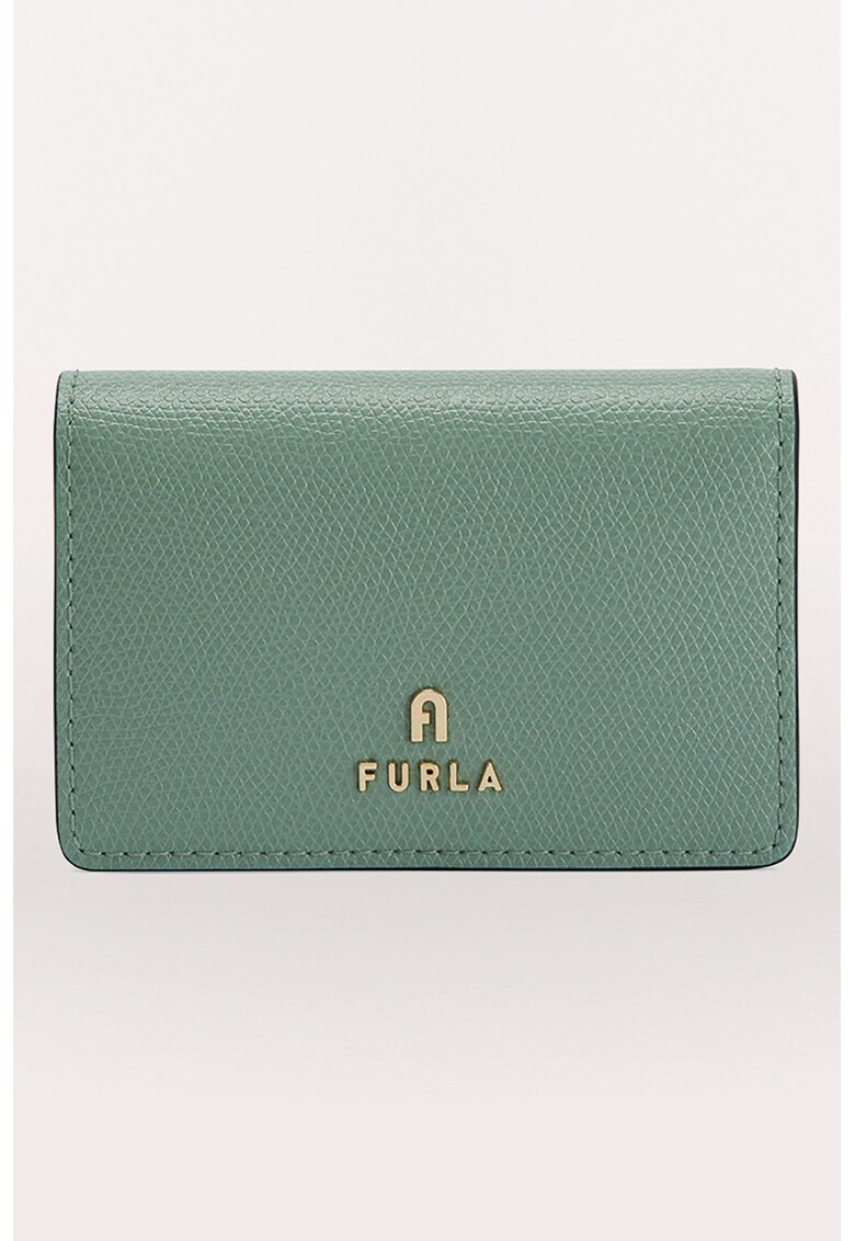 Furla Калъф за карти Camelia от кожа за Жени Furla Калъф за карти Camelia от кожа за Жени