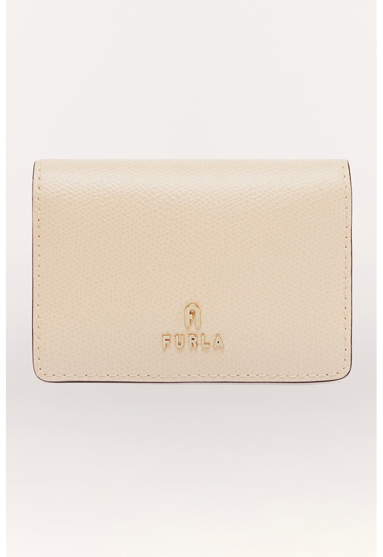 Furla Калъф за карти Camelia от кожа за Жени Furla Калъф за карти Camelia от кожа за Жени