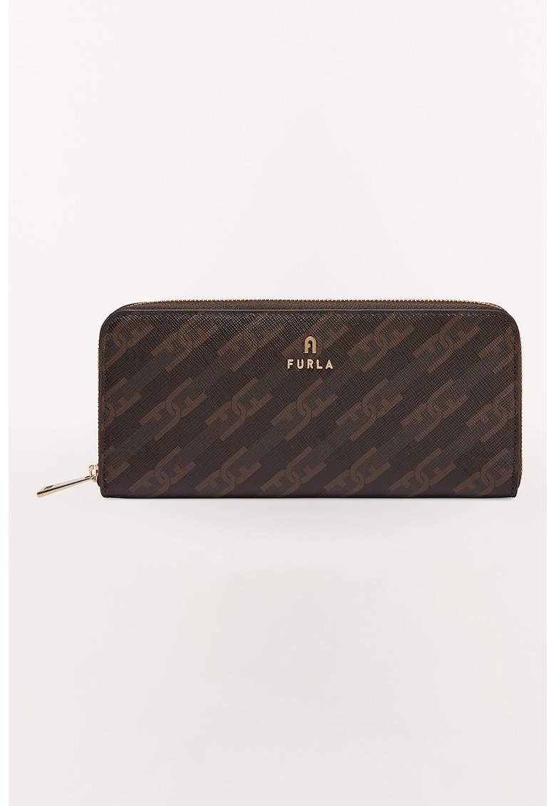 Furla Портмоне Camelia от еко кожа с десен за Жени Furla Портмоне Camelia от еко кожа с десен за Жени