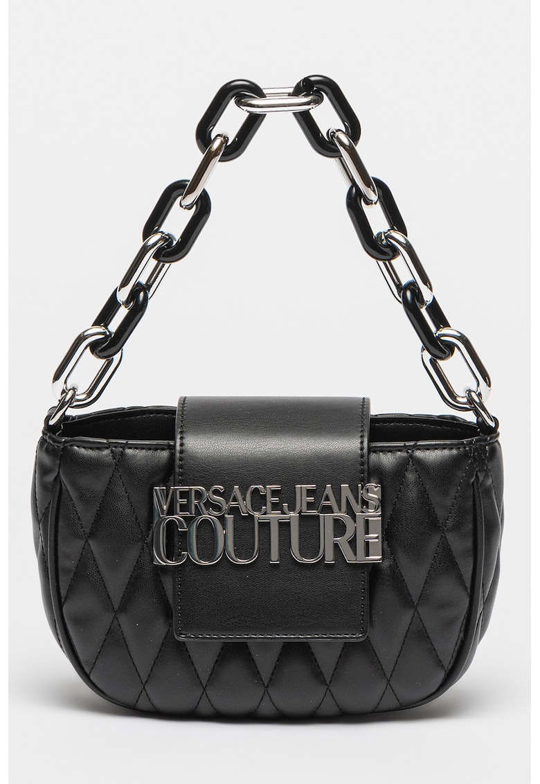Versace Jeans Couture Капитонирана чанта от еко кожа за Жени Versace Jeans Couture Капитонирана чанта от еко кожа за Жени