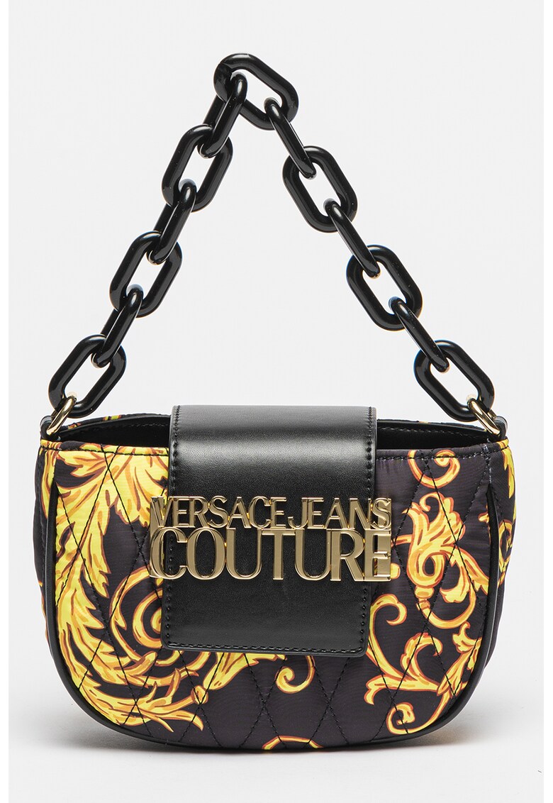 Versace Jeans Couture Чанта от еко кожа с лого за Жени Versace Jeans Couture Чанта от еко кожа с лого за Жени