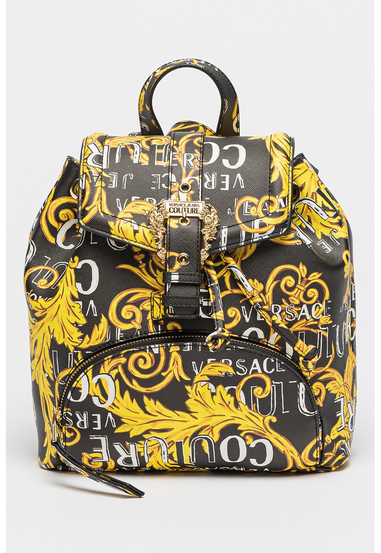Versace Jeans Couture Раница от еко кожа на лога за Жени Versace Jeans Couture Раница от еко кожа на лога за Жени