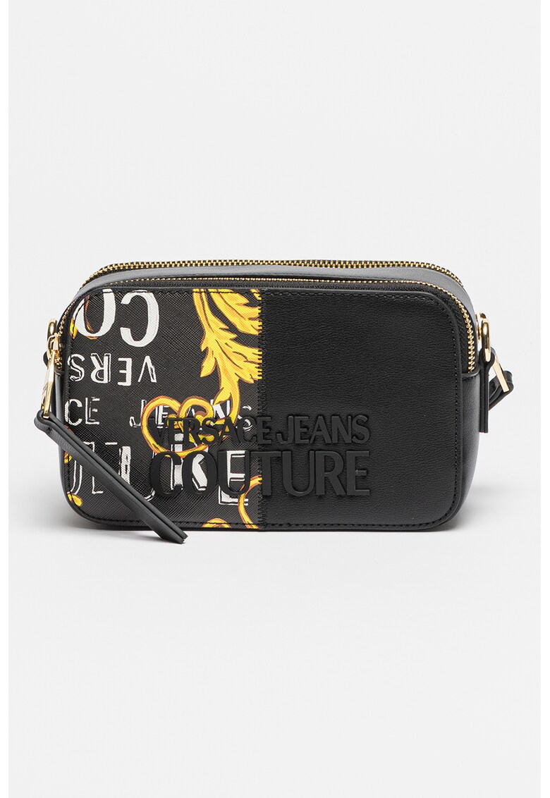 Versace Jeans Couture Чанта през рамо от еко кожа с шарка за Жени Versace Jeans Couture Чанта през рамо от еко кожа с шарка за Жени
