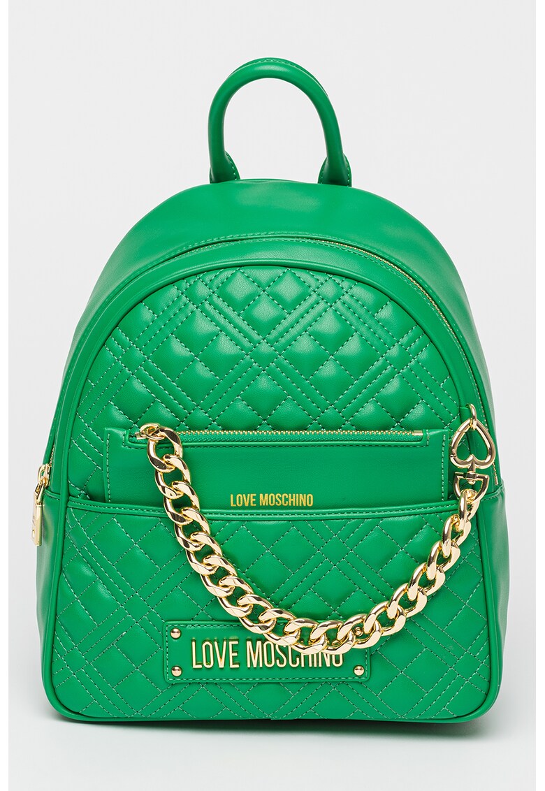 Love Moschino Раница от еко кожа с несесер с цип за Жени Love Moschino Раница от еко кожа с несесер с цип за Жени