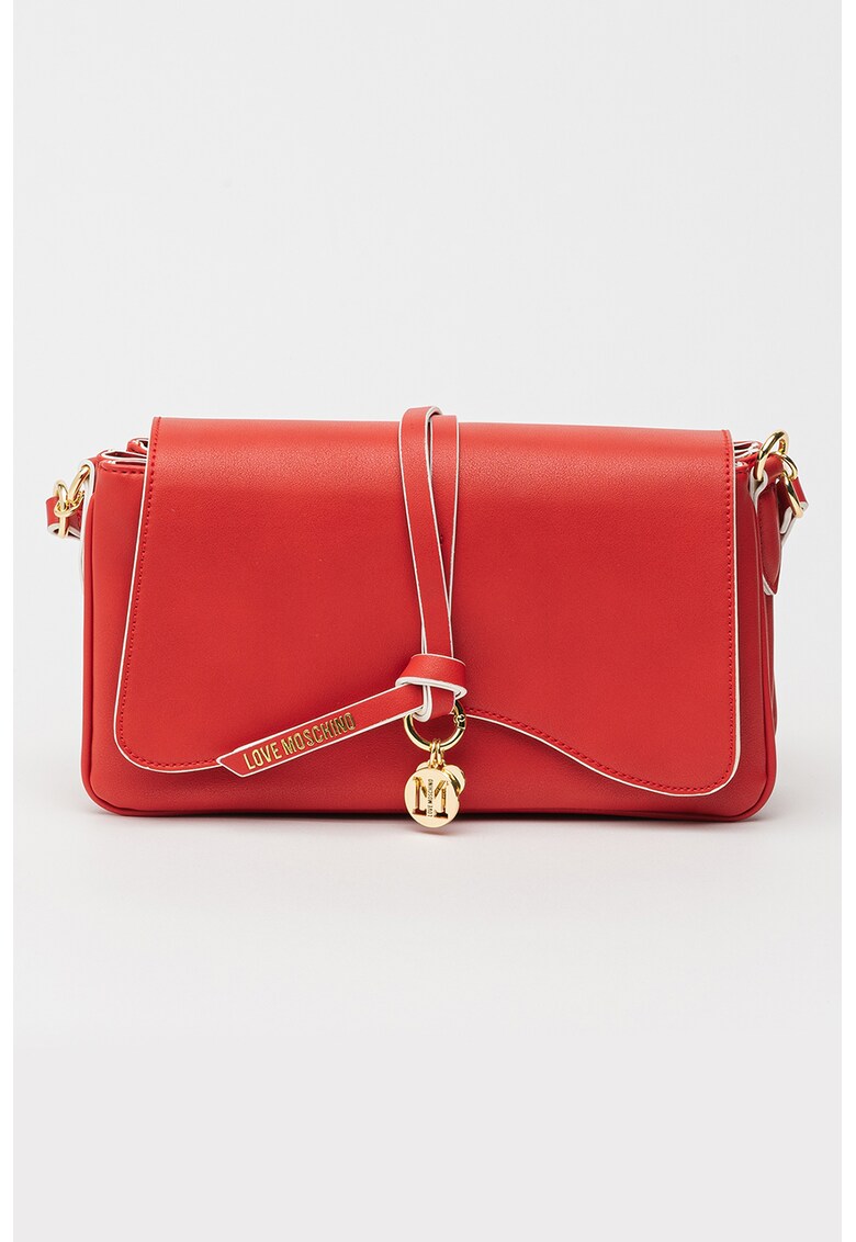 Love Moschino Чанта от еко кожа с отделения за Жени Love Moschino Чанта от еко кожа с отделения за Жени