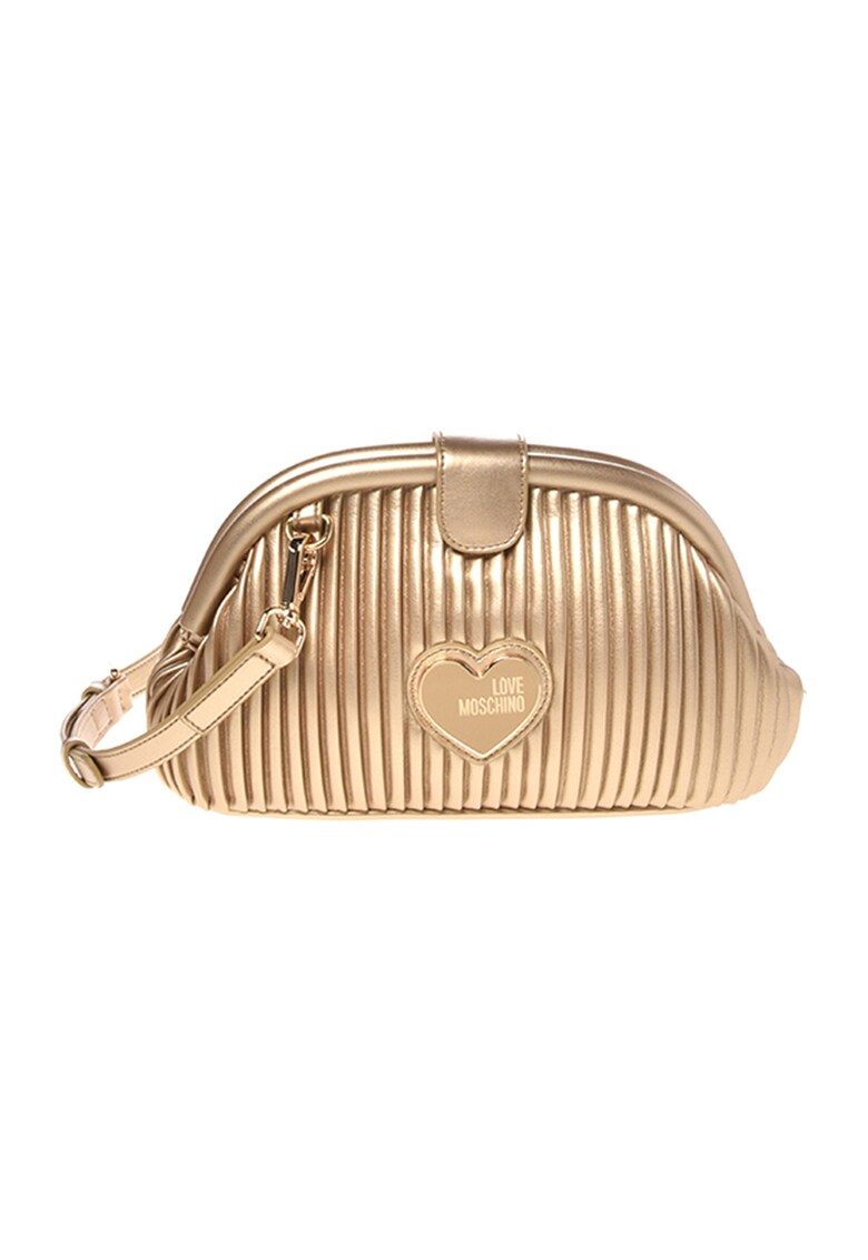 Love Moschino Чанта от еко кожа с набирания за Жени Love Moschino Чанта от еко кожа с набирания за Жени
