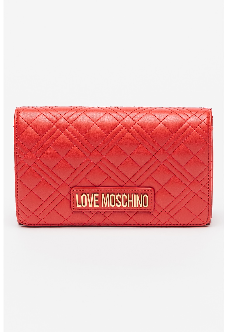 Love Moschino Чанта от еко кожа с капитониран дизайн за Жени Love Moschino Чанта от еко кожа с капитониран дизайн за Жени