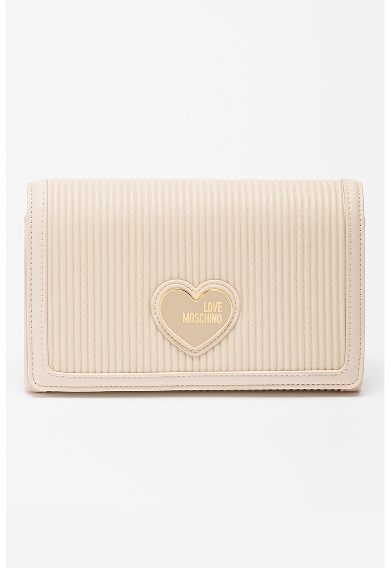 Love Moschino Чанта за рамо от еко кожа с презрамка с верижка за Жени Love Moschino Чанта за рамо от еко кожа с презрамка с верижка за Жени