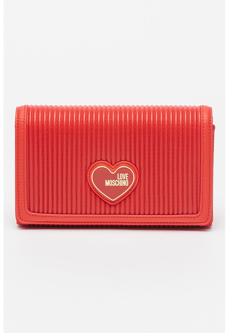 Love Moschino Чанта за рамо от еко кожа с презрамка с верижка за Жени Love Moschino Чанта за рамо от еко кожа с презрамка с верижка за Жени