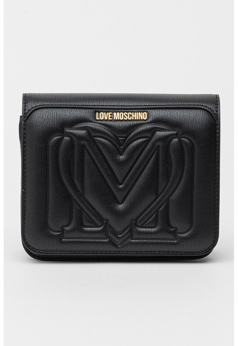Love Moschino Чанта с релефно лого за Жени Love Moschino Чанта с релефно лого за Жени