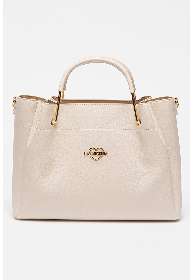 Love Moschino Шопинг чанта от еко кожа с отделящ се несесер за Жени Love Moschino Шопинг чанта от еко кожа с отделящ се несесер за Жени