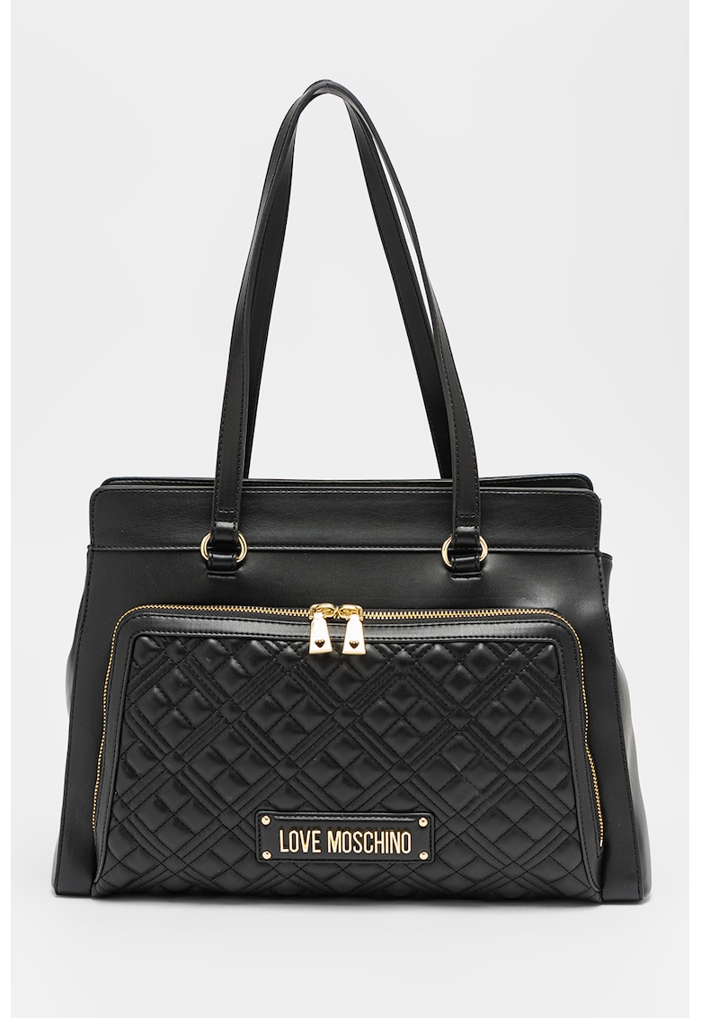 Love Moschino Чанта от еко кожа с лого за Жени Love Moschino Чанта от еко кожа с лого за Жени