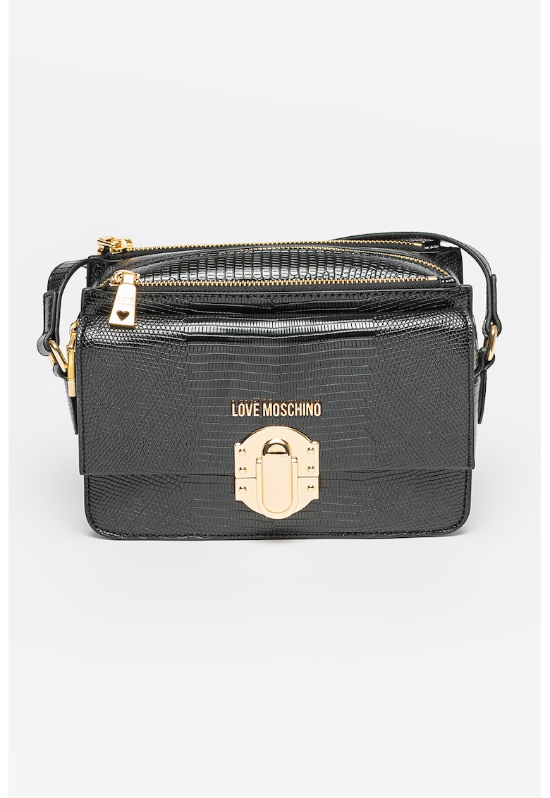 Love Moschino Чанта от еко кожа с шагрен за Жени Love Moschino Чанта от еко кожа с шагрен за Жени
