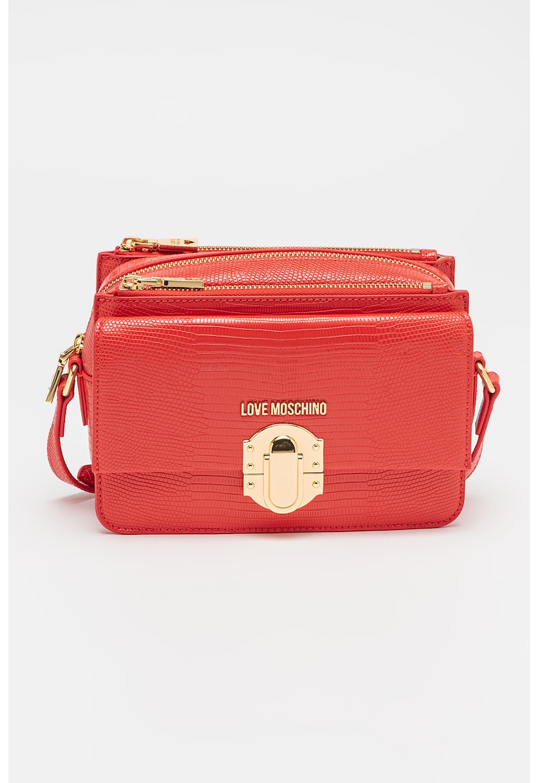 Love Moschino Чанта от еко кожа с шагрен за Жени Love Moschino Чанта от еко кожа с шагрен за Жени