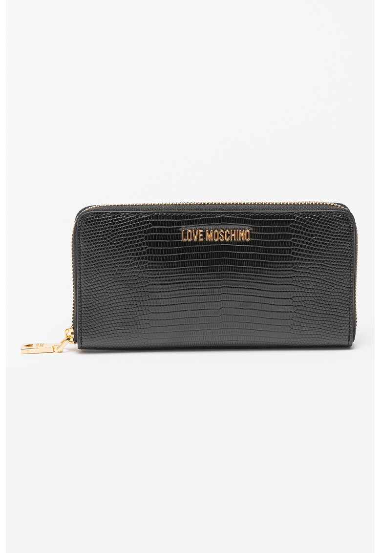Love Moschino Портфейл от еко кожа с шагрен за Жени Love Moschino Портфейл от еко кожа с шагрен за Жени