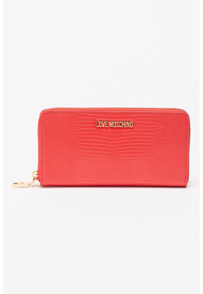 Love Moschino Портфейл от еко кожа с шагрен за Жени Love Moschino Портфейл от еко кожа с шагрен за Жени