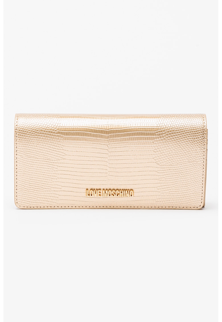 Love Moschino Портфейл от еко кожа с шагрен за Жени Love Moschino Портфейл от еко кожа с шагрен за Жени