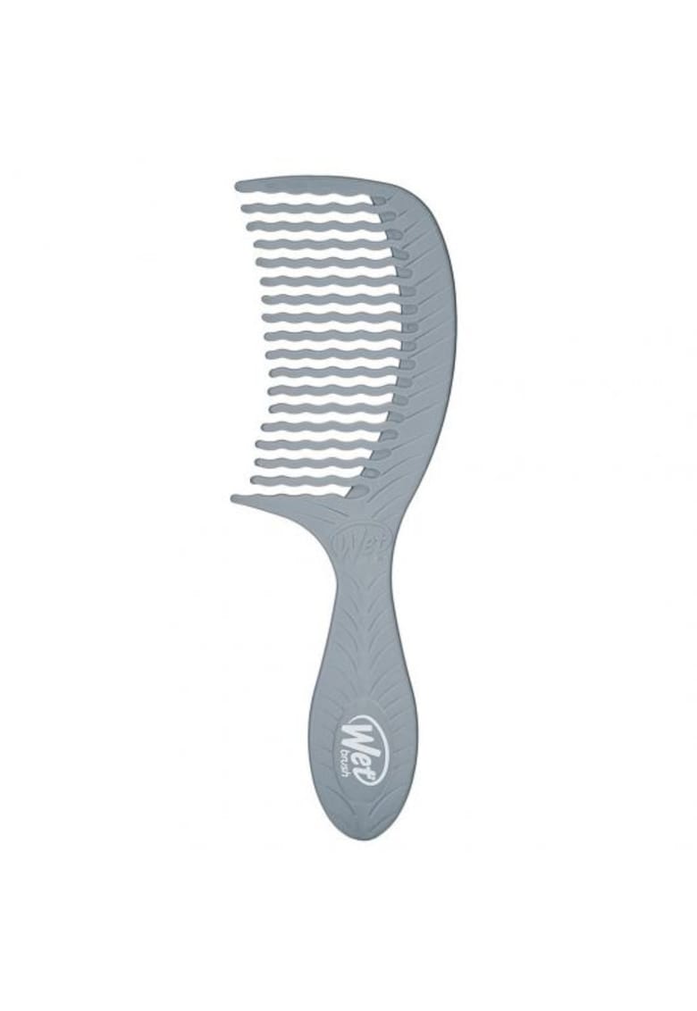 Pieptene pentru par Wetbrush Go Green infuzat cu carbune