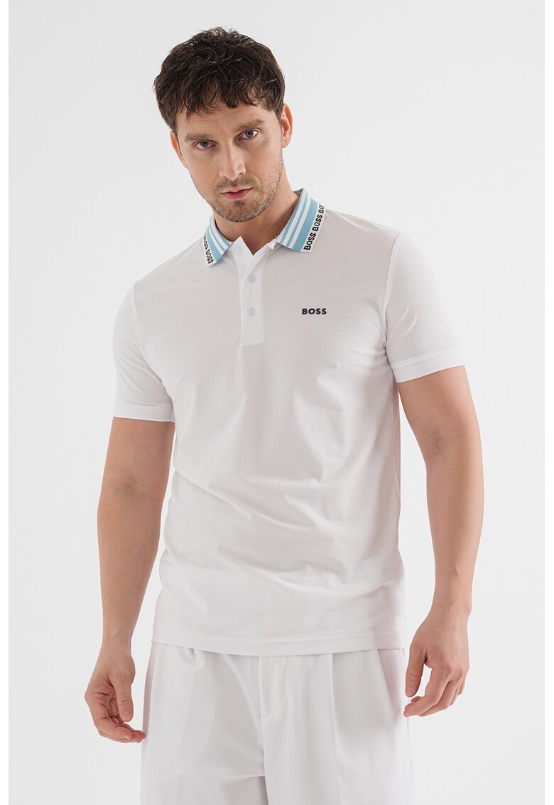 Tricou polo slim fit Paule