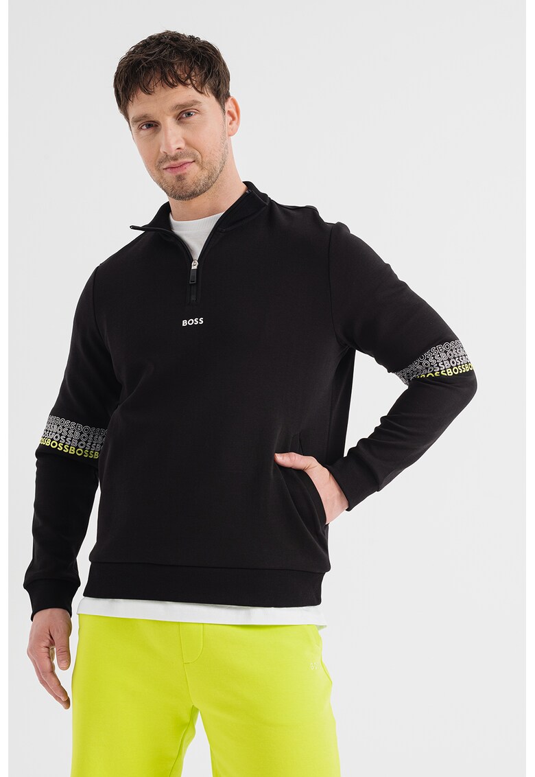 BOSS Суитшърт Sweat1 с къс цип за Мъже BOSS Суитшърт Sweat1 с къс цип за Мъже