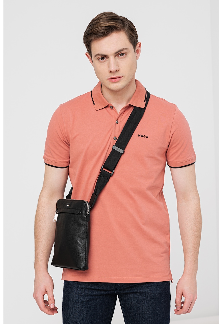 Tricou polo slim fit dinoso