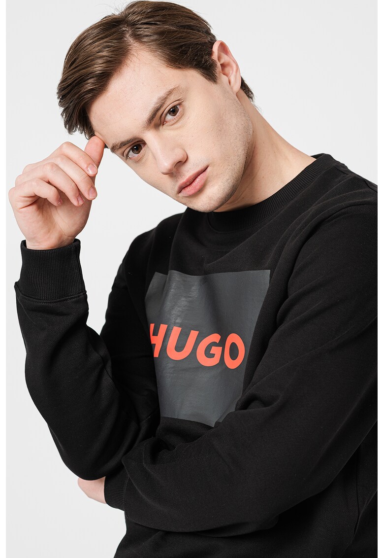 HUGO Памучен суитшърт Duragol с лого за Мъже HUGO Памучен суитшърт Duragol с лого за Мъже