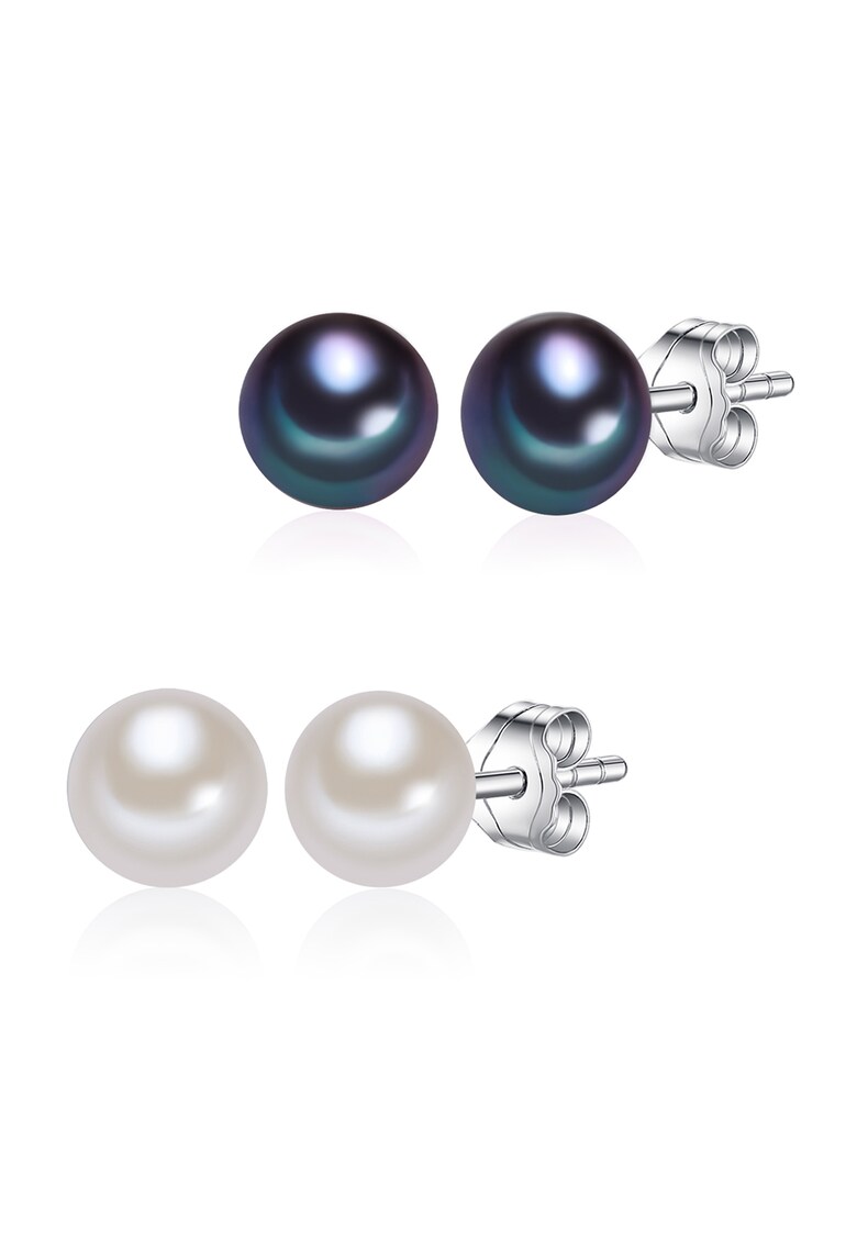 Set de cercei cu tija decorati cu perle – 2 perechi fashiondays.ro poza noua reduceri 2022