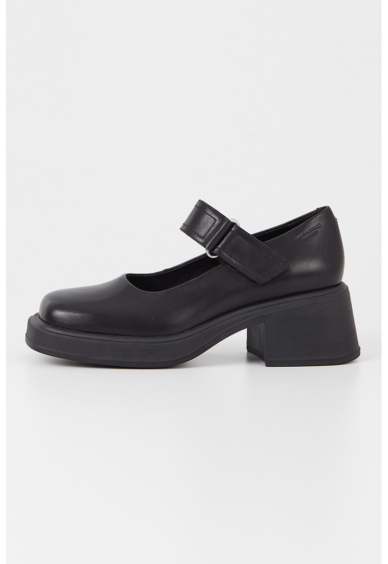 Vagabond Shoemakers Кожени обувки Mary Jane Dorah с масивен ток за Жени Vagabond Shoemakers Кожени обувки Mary Jane Dorah с масивен ток за Жени