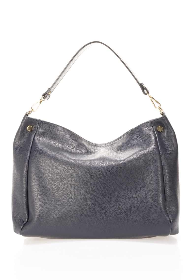 Geanta hobo din piele cu bareta detasabila