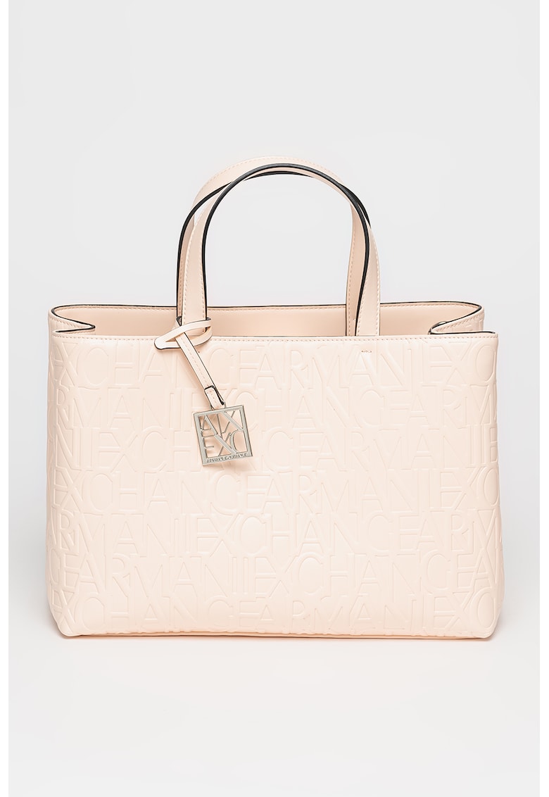 ARMANI EXCHANGE Чанта от еко кожа с релефно лого за Жени ARMANI EXCHANGE Чанта от еко кожа с релефно лого за Жени