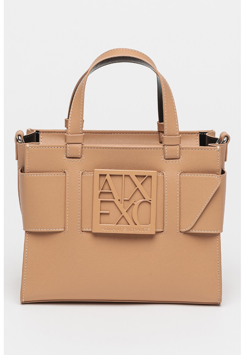 ARMANI EXCHANGE Чанта от еко кожа с лого за Жени ARMANI EXCHANGE Чанта от еко кожа с лого за Жени