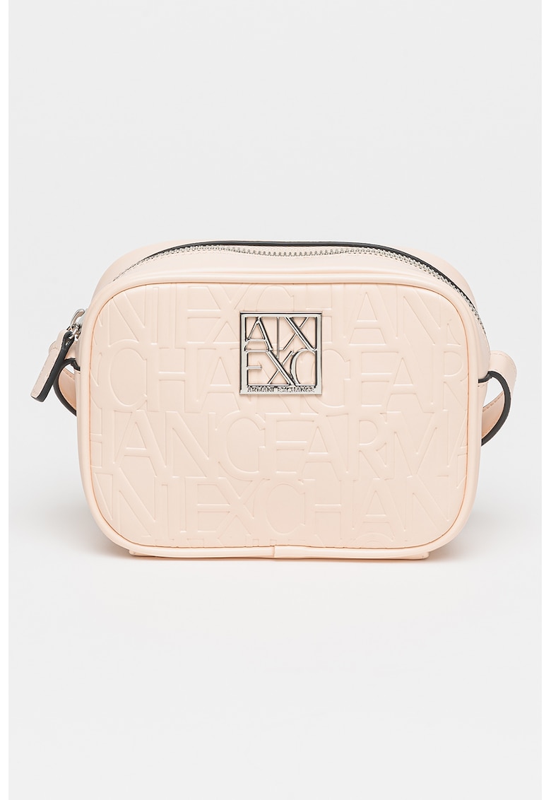 ARMANI EXCHANGE Чанта през рамо от еко кожа с релефно лого за Жени ARMANI EXCHANGE Чанта през рамо от еко кожа с релефно лого за Жени