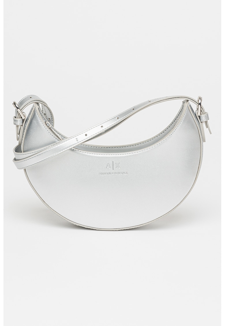 ARMANI EXCHANGE Чанта Хобо от еко кожа с лого за Жени ARMANI EXCHANGE Чанта Хобо от еко кожа с лого за Жени