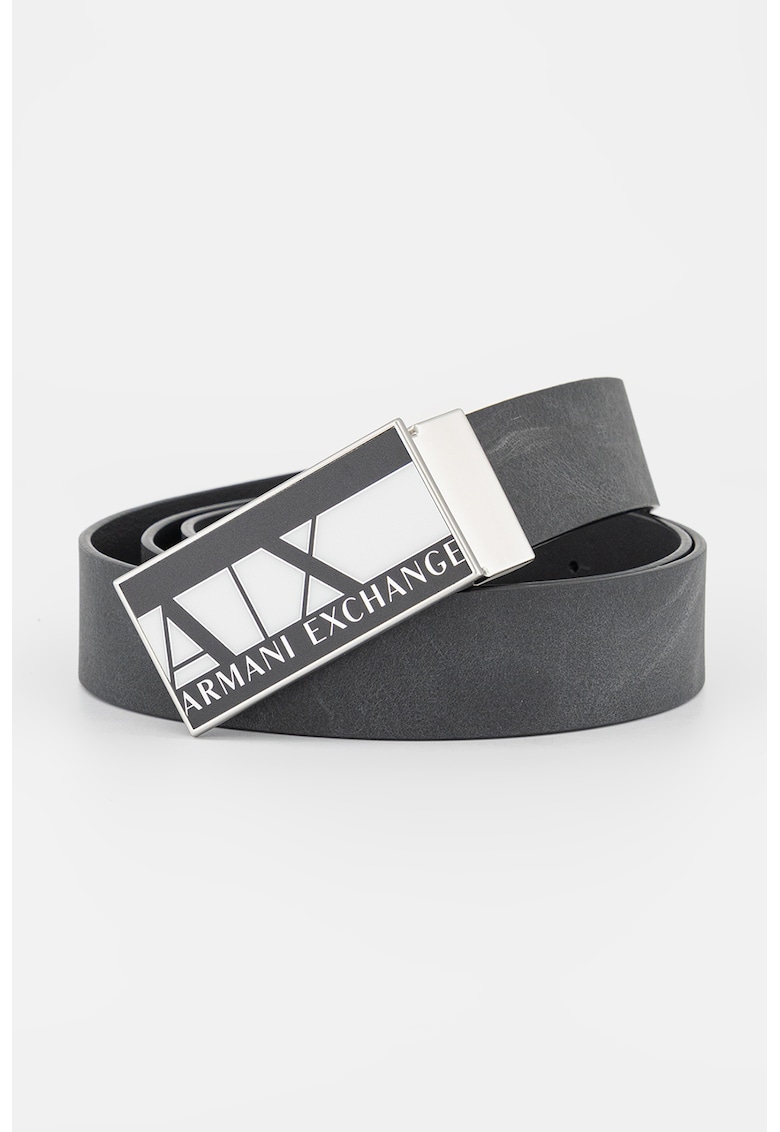 ARMANI EXCHANGE Кожен колан без шарка за Мъже ARMANI EXCHANGE Кожен колан без шарка за Мъже