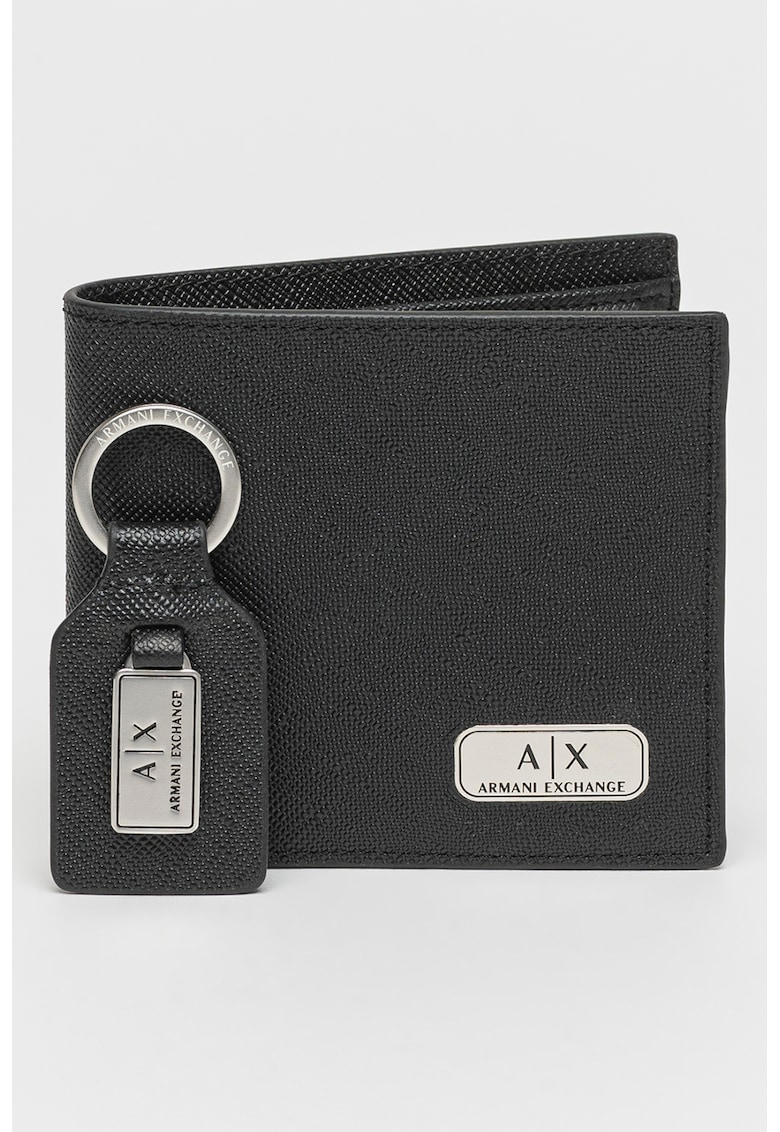 ARMANI EXCHANGE Кожен портфейл и ключодържател за Мъже ARMANI EXCHANGE Кожен портфейл и ключодържател за Мъже