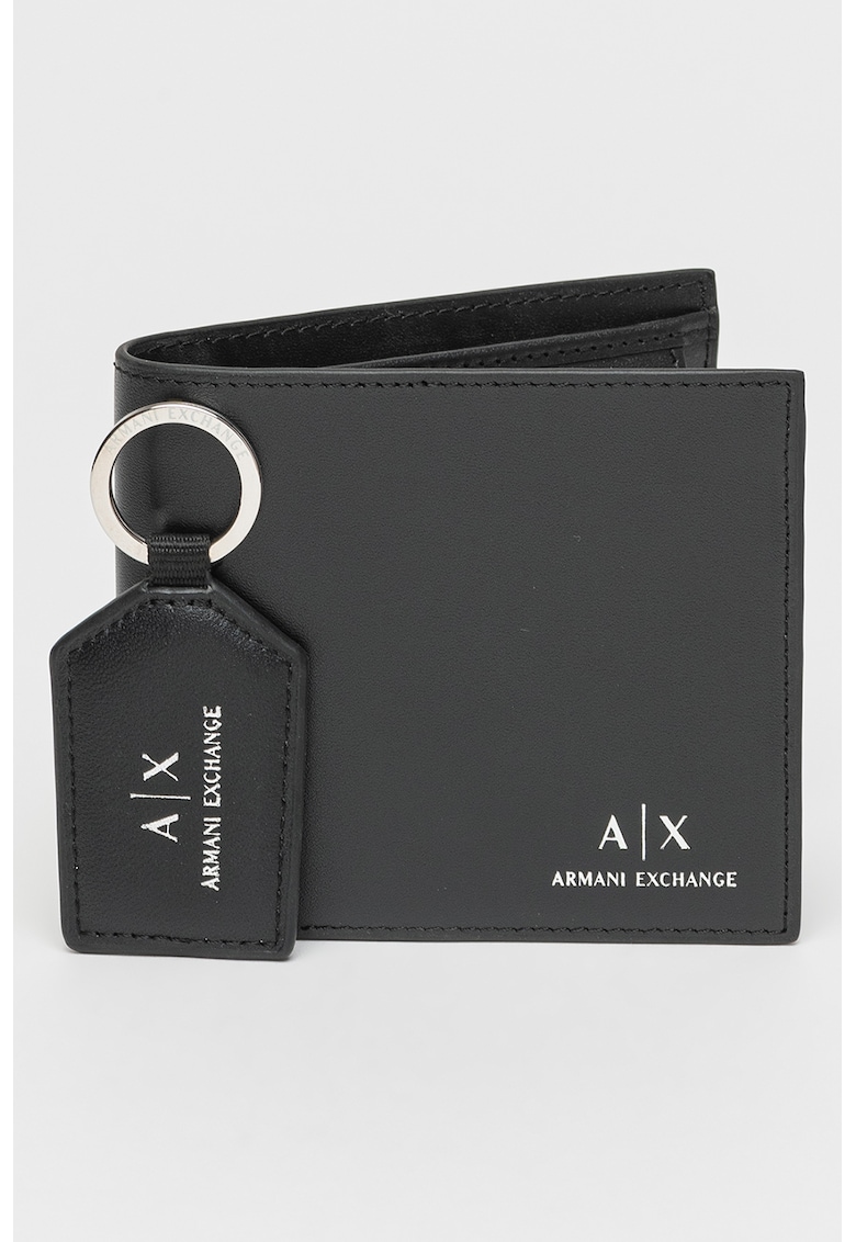 ARMANI EXCHANGE Кожен портфейл и ключодържател за Мъже ARMANI EXCHANGE Кожен портфейл и ключодържател за Мъже