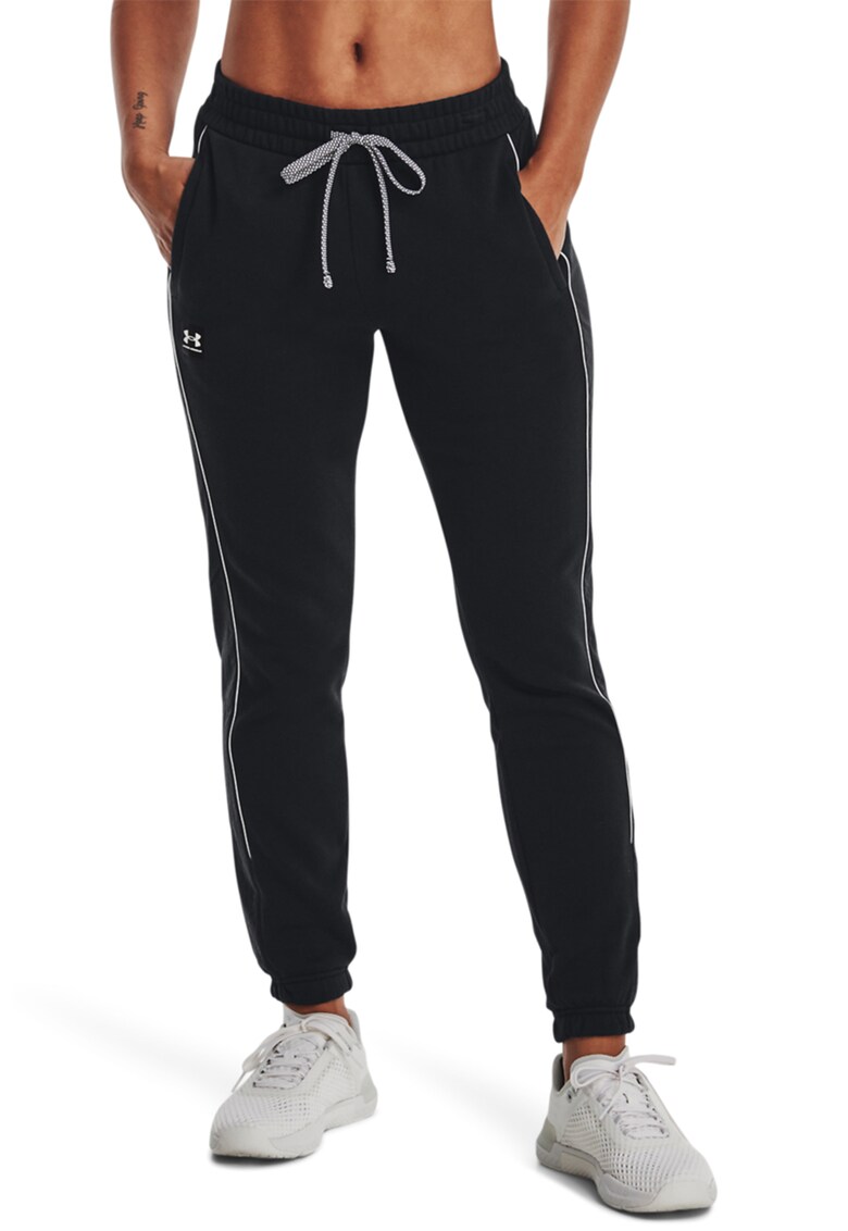 Pantaloni sport din fleece cu snur - pentru antrenament rival