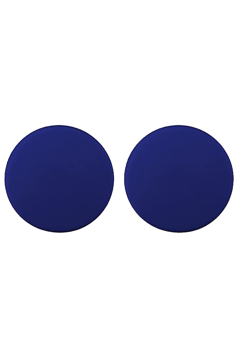 Cercei rotunzi 4387 - Bleumarin