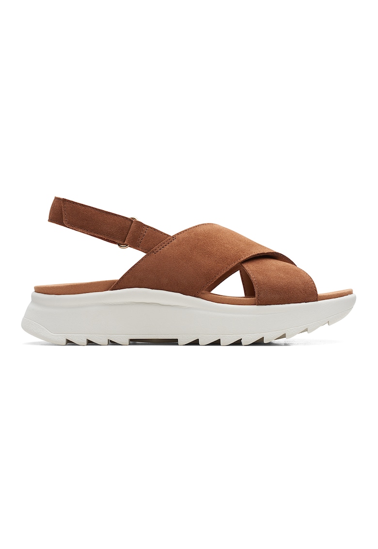 Sandale wedge cu bareta rasucita Dashlite