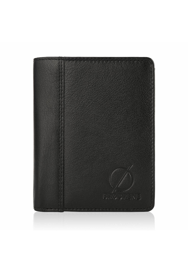 Portofel pentru barbati - Piele - Negru
