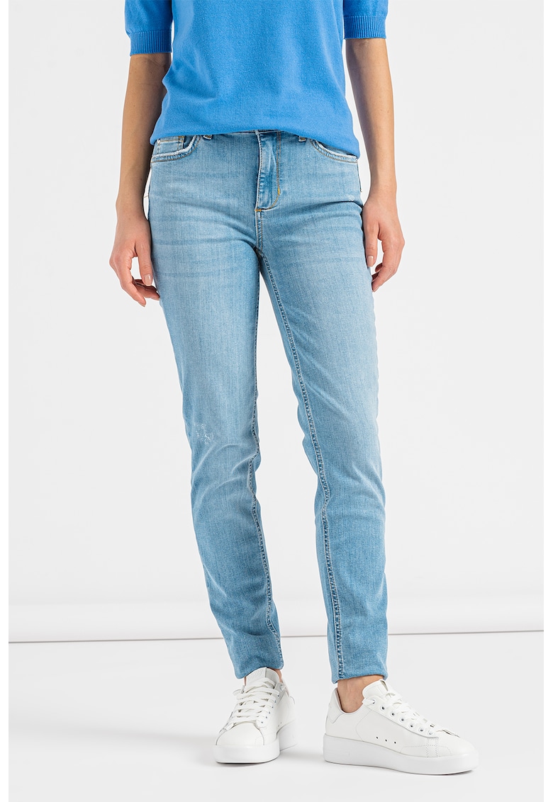 Blugi skinny cu 5 buzunare