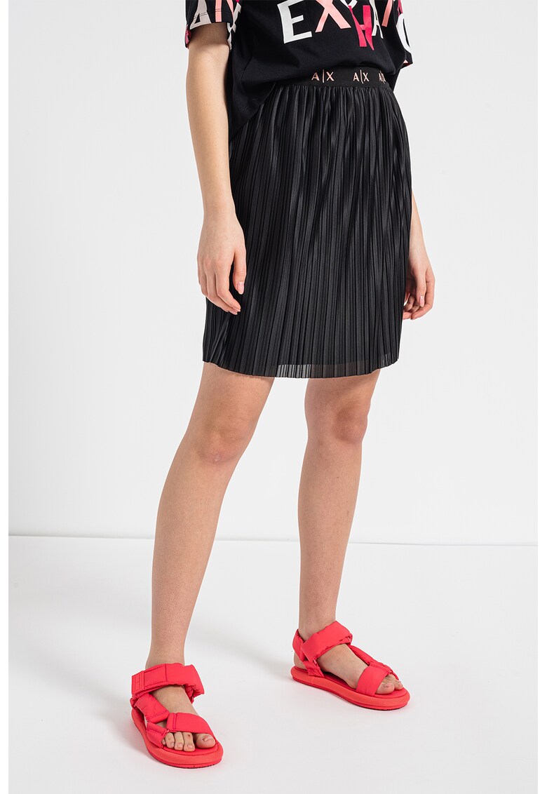 ARMANI EXCHANGE Къса плисирана пола за Жени ARMANI EXCHANGE Къса плисирана пола за Жени