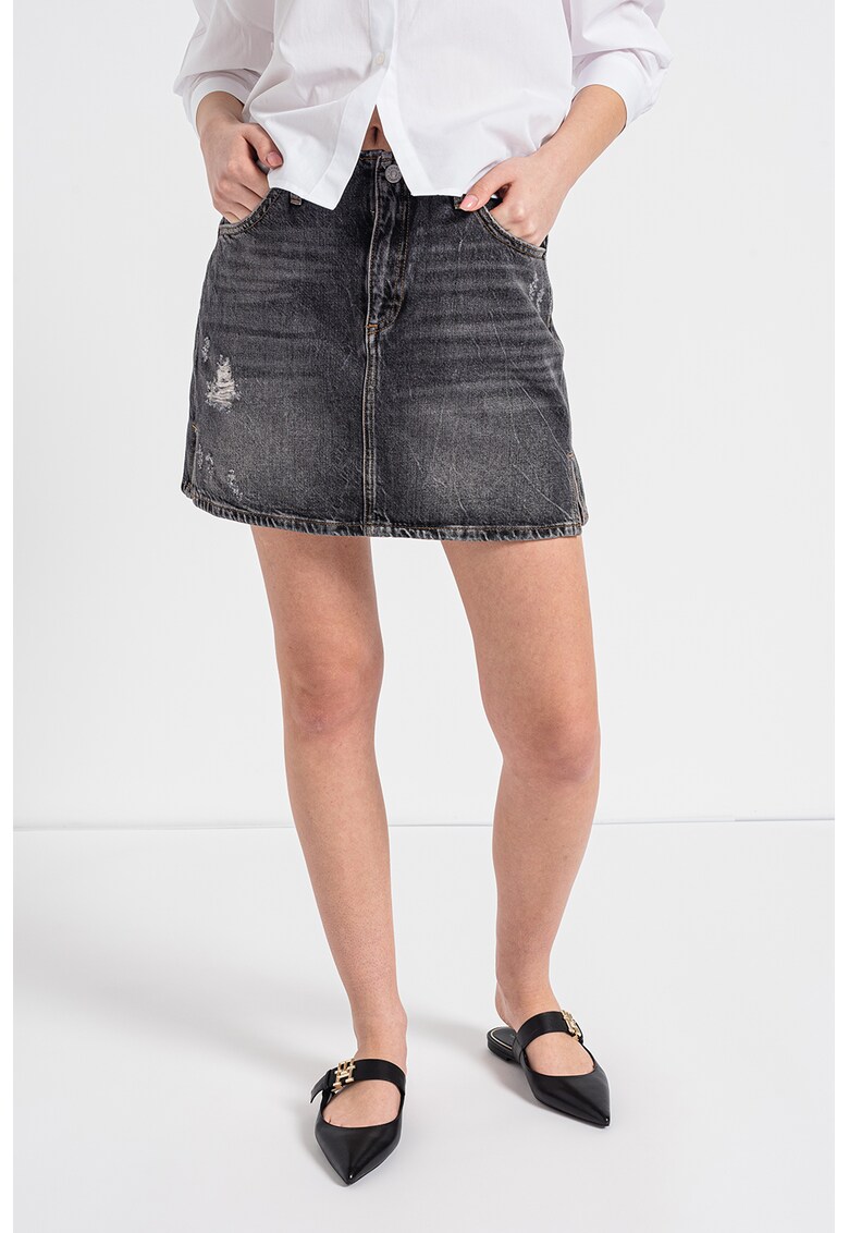 ARMANI EXCHANGE Къса дънкова пола за Жени ARMANI EXCHANGE Къса дънкова пола за Жени