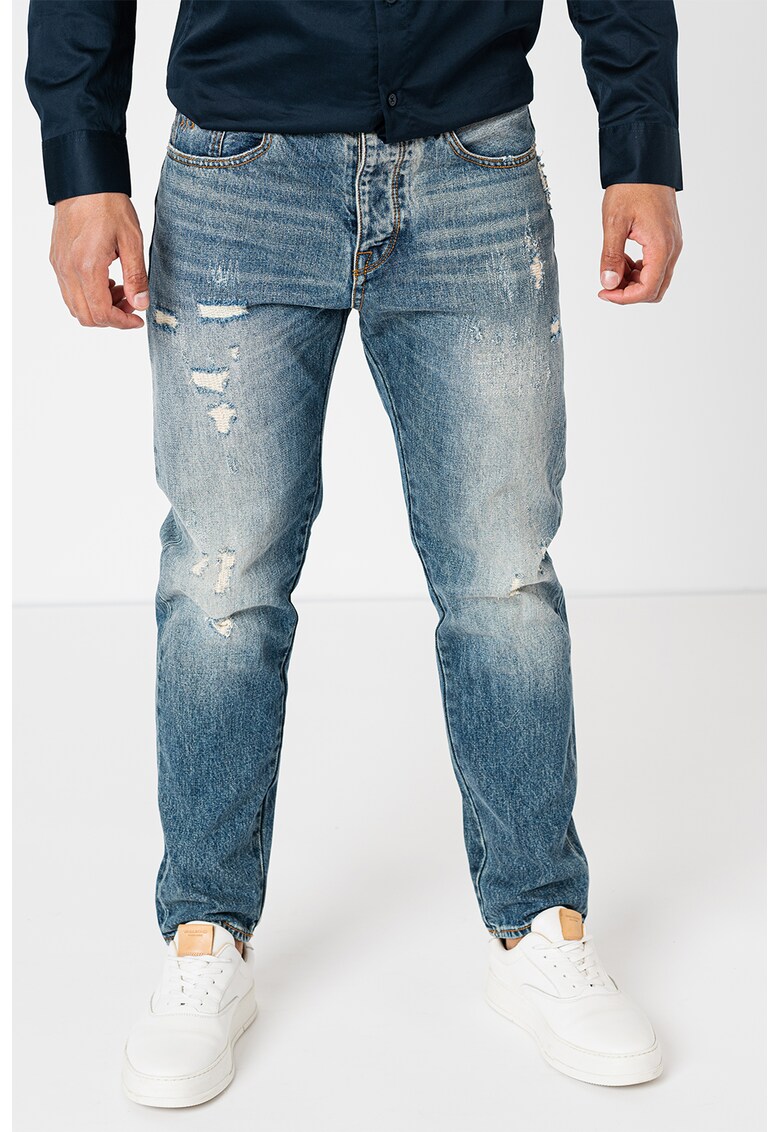 ARMANI EXCHANGE Дънки със захабен ефект за Мъже ARMANI EXCHANGE Дънки със захабен ефект за Мъже