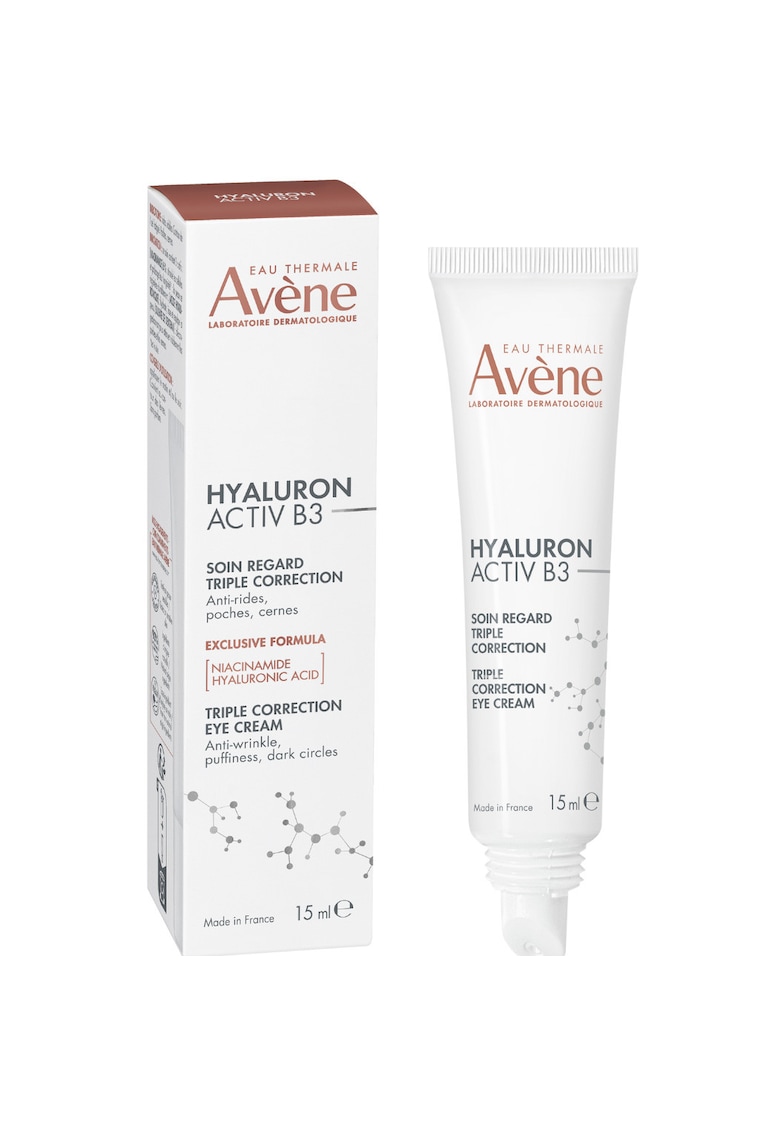Crema de ochi cu tripla corectie Hyaluron Activ B3 - 15 ml