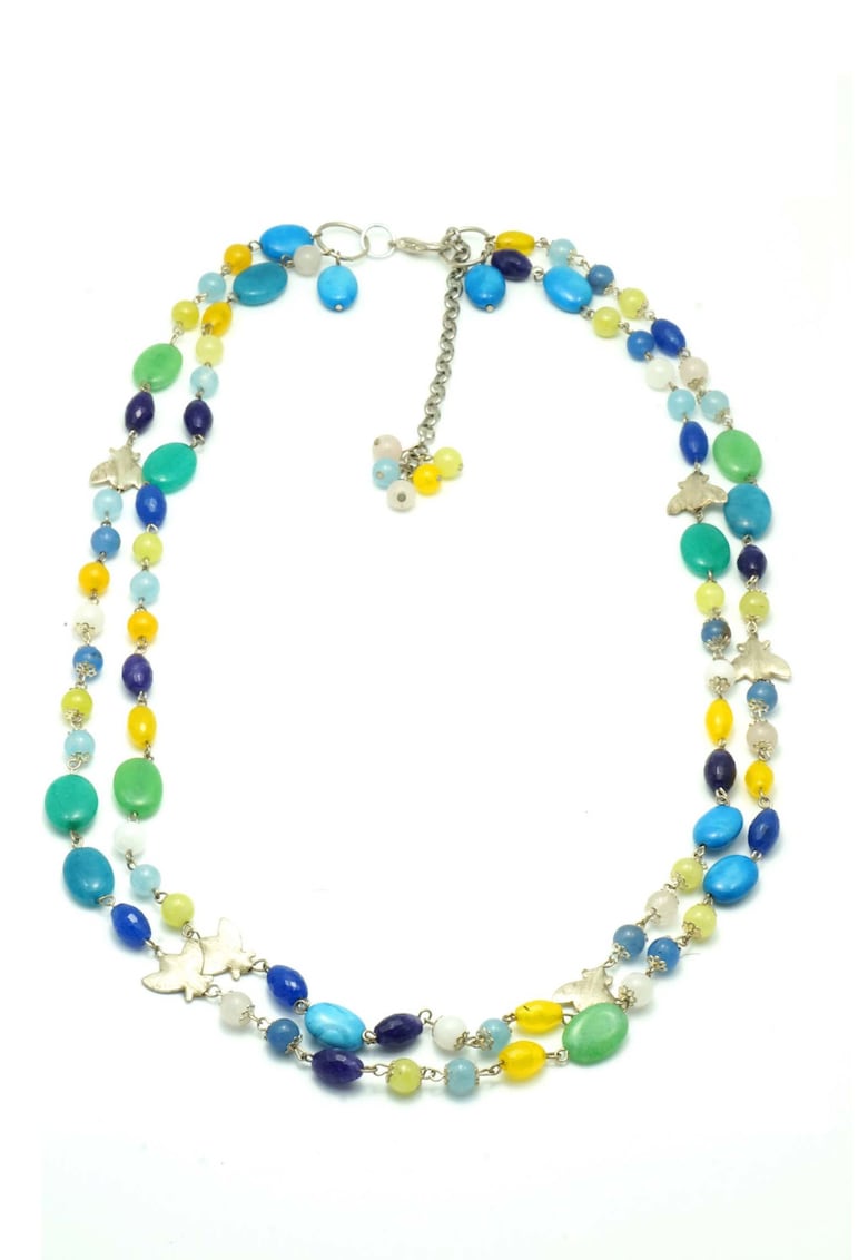 Colier Colmar Cu Siraguri Multicolore - One size