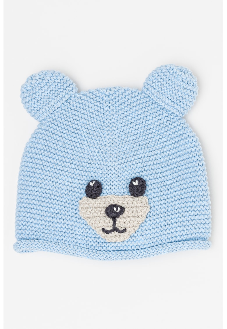 Caciula tricotata cu aplicatii