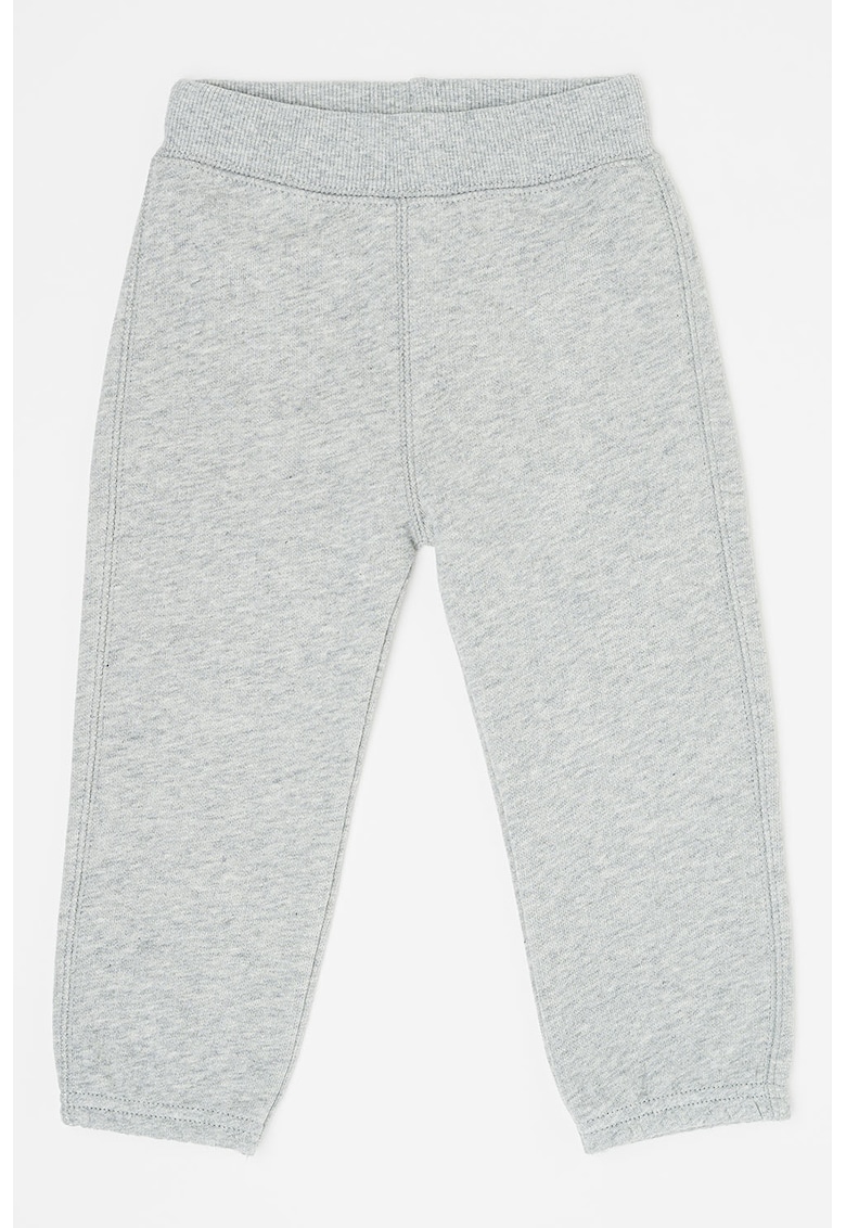 Pantaloni sport de bumbac cu detaliu grafic