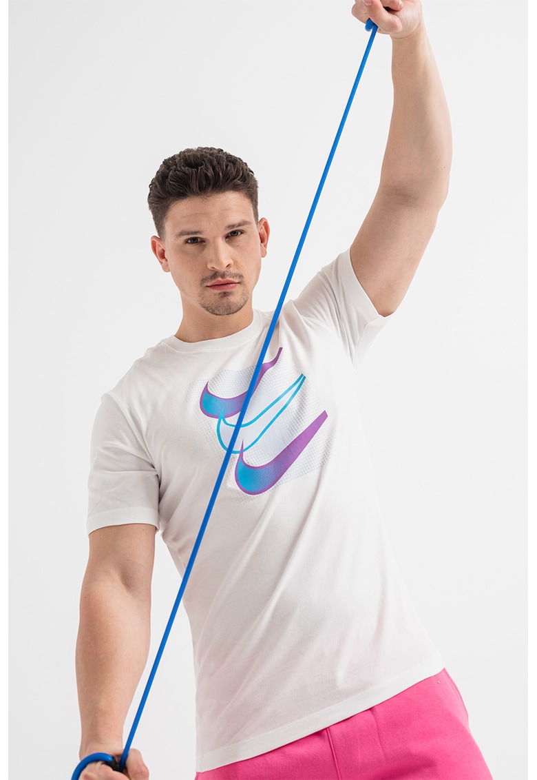 Tricou din bumbac cu imprimeu Swoosh